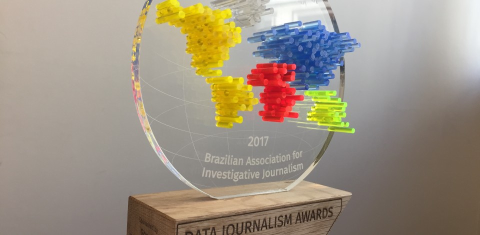 Ctrl+X é premiado no Data Journalism Awards